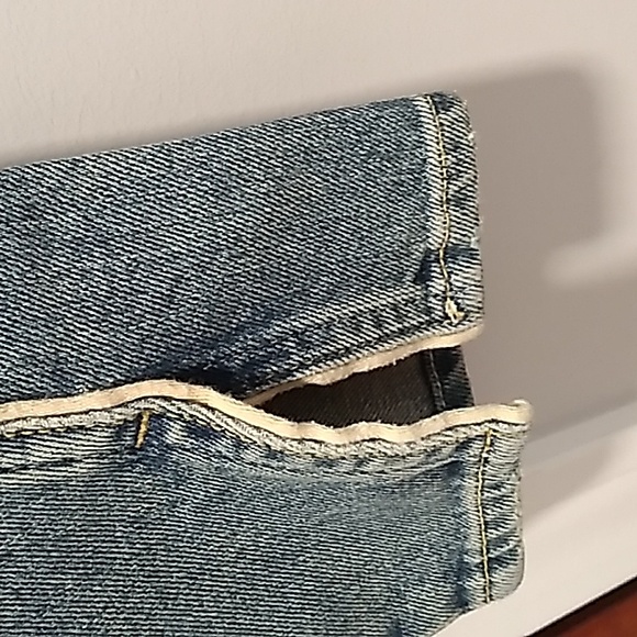 Designer Jeans 25 AMO Made in USA 98%Cotton - Picture 6 of 16